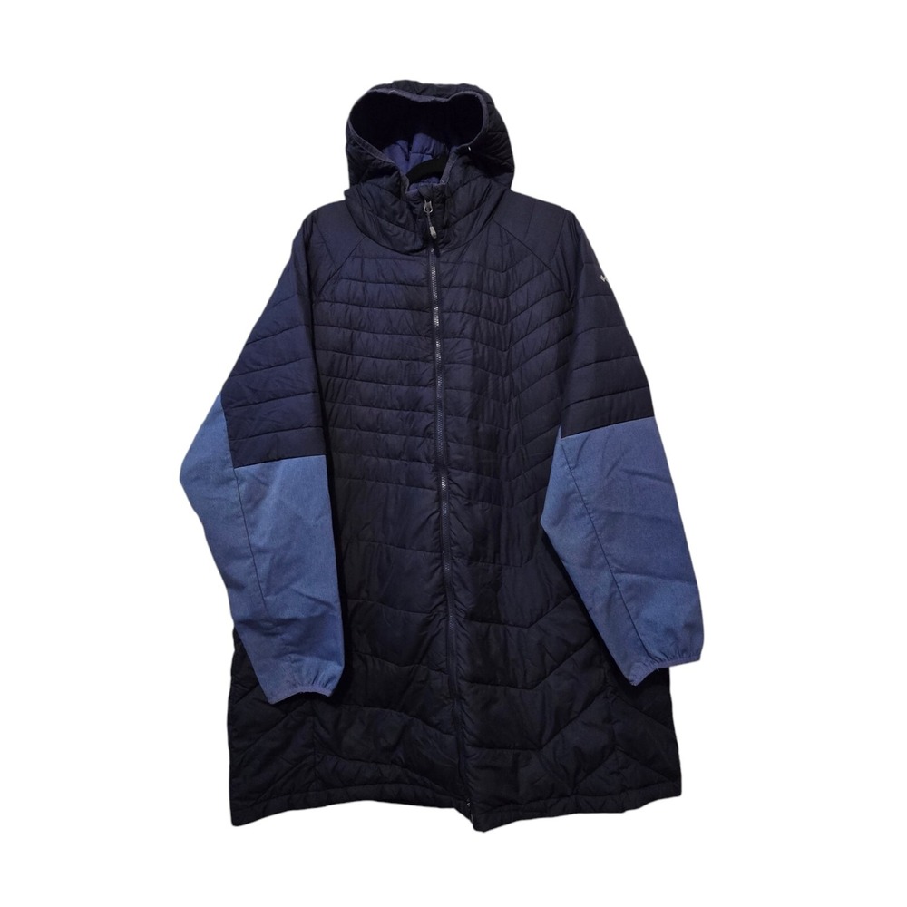Columbia Oyanta Trail Long Hybrid Jacket Womens 3X‎ Quilted Thermacoil WW0872